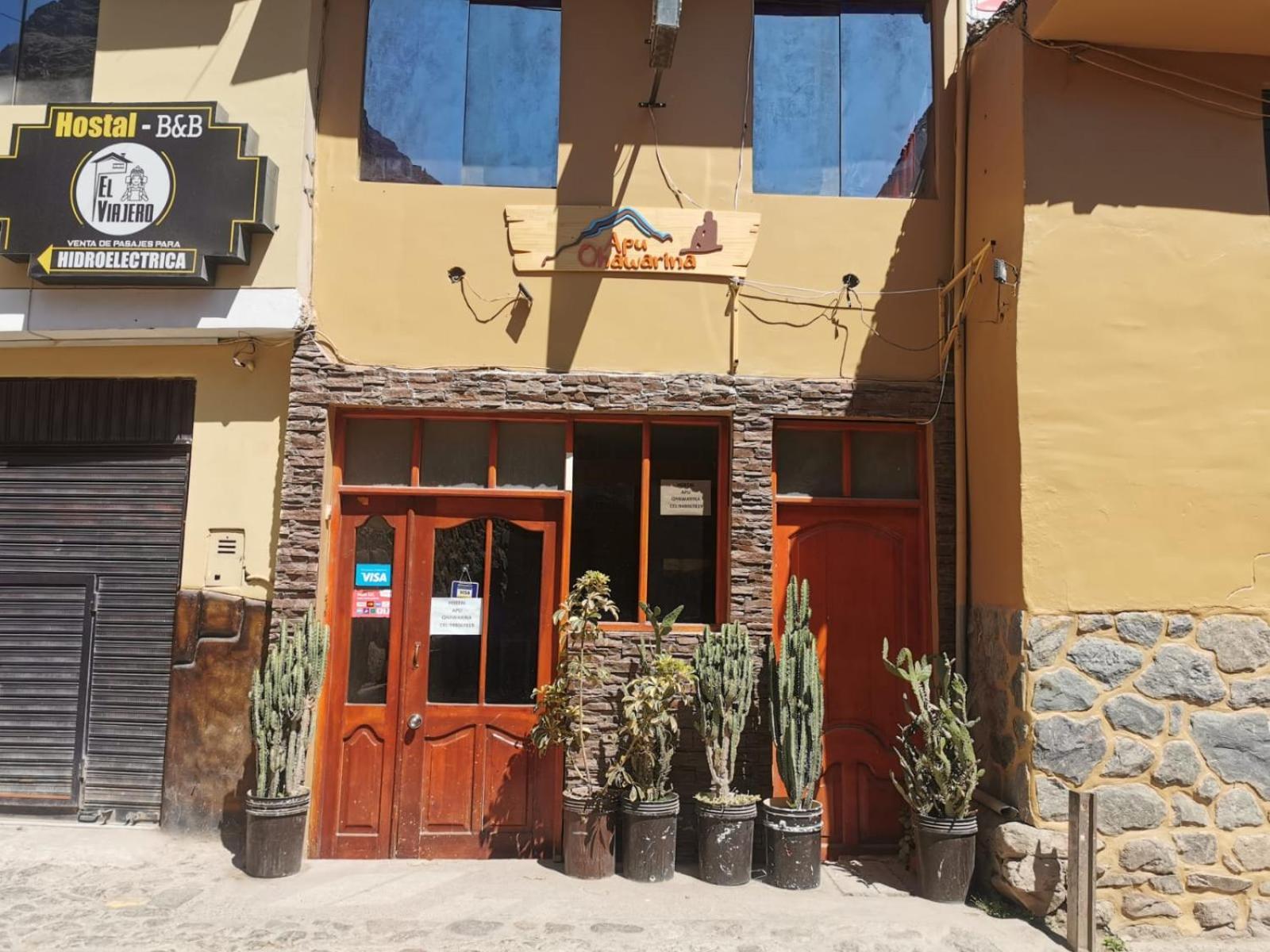 אויאנטאיטמבו Hostal Apu Qhawarina מראה חיצוני תמונה