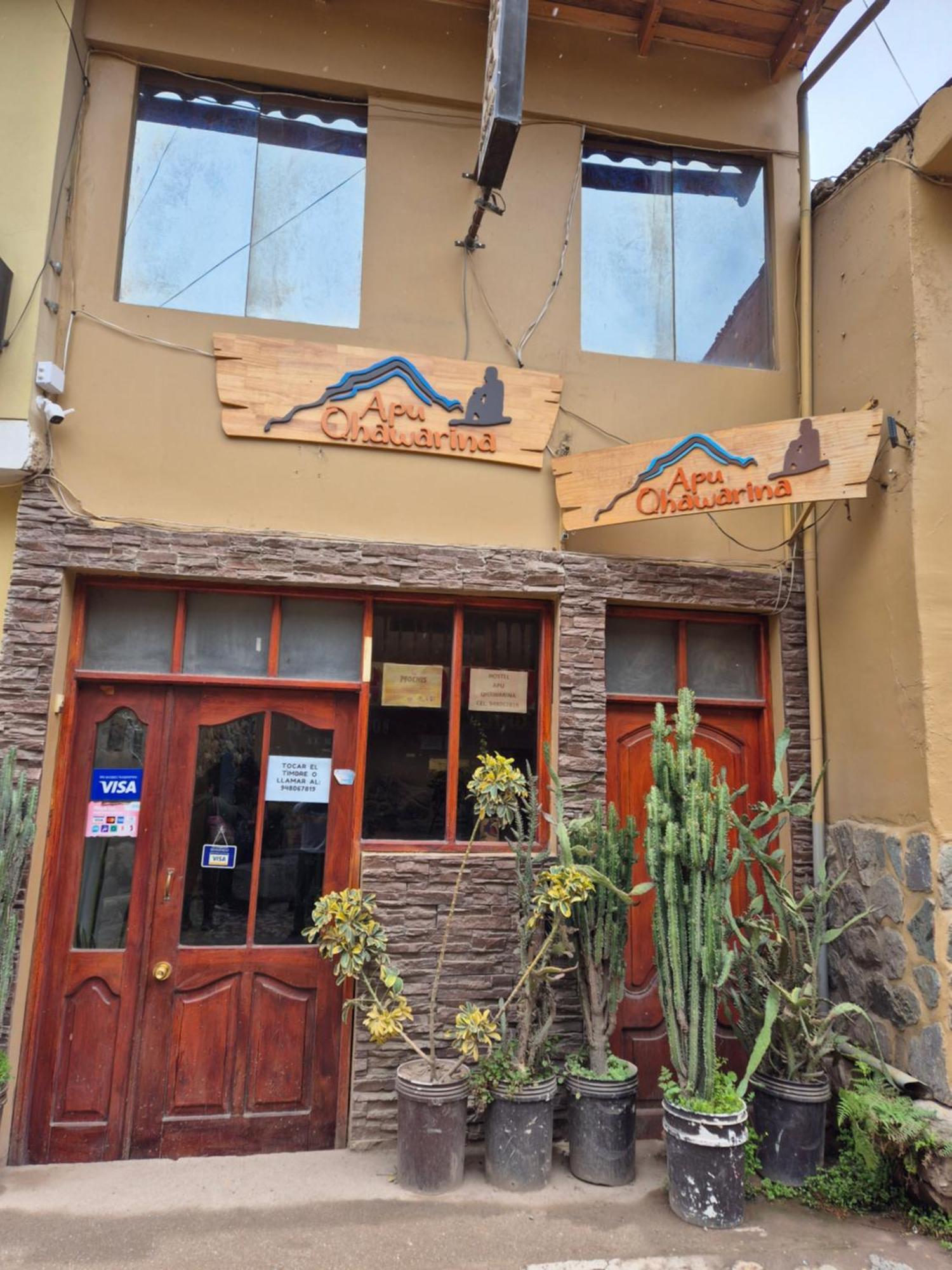 אויאנטאיטמבו Hostal Apu Qhawarina מראה חיצוני תמונה